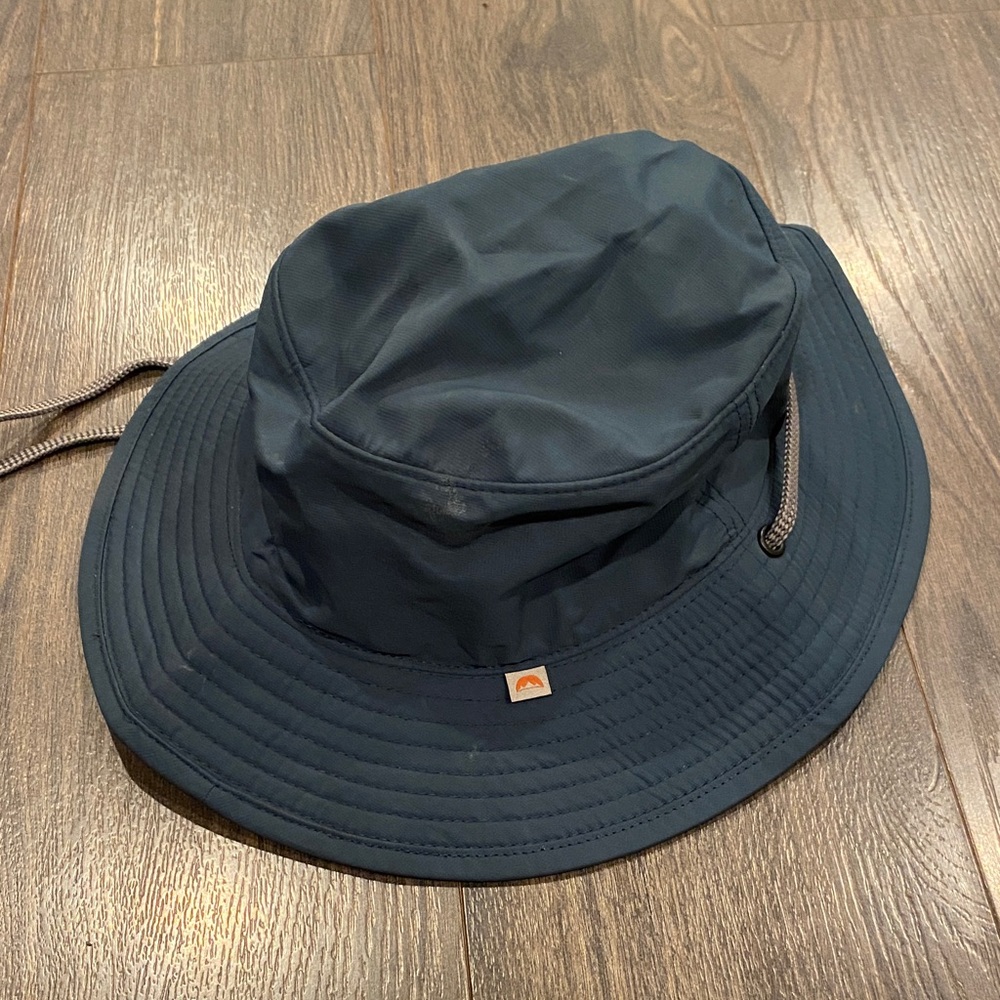Solar escape Navy Blue Wide Brim Hat one size 2:10